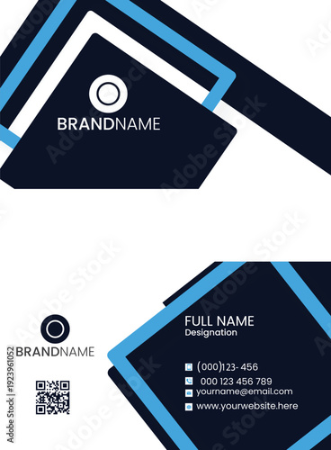 business card design template