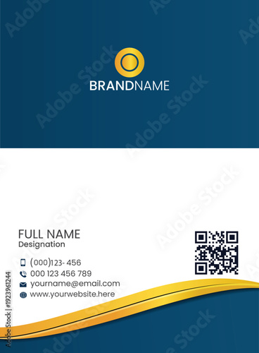 business card template