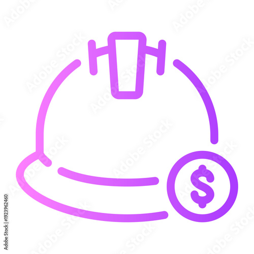 money gradient icon