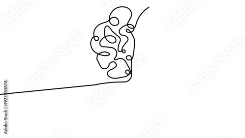 Online Business Growth Concept with Abstract Digital Design. Online art