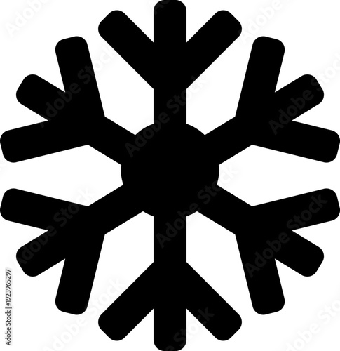 Snowflake closeup