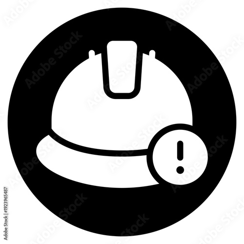 warning glyph icon