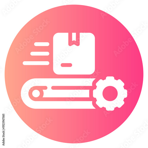 gear gradient icon