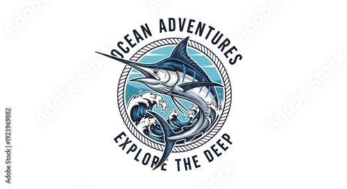 Ocean Adventures Explore the Deep with a Majestic Marlin.