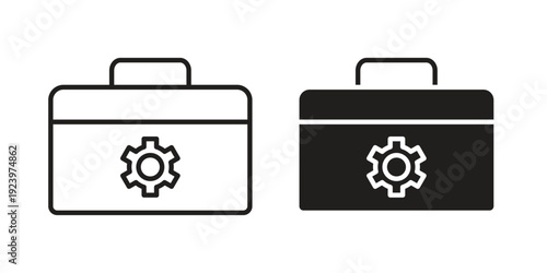 Toolbox icons suitable for infographics, websites and print media and interfaces. Line vector icon.