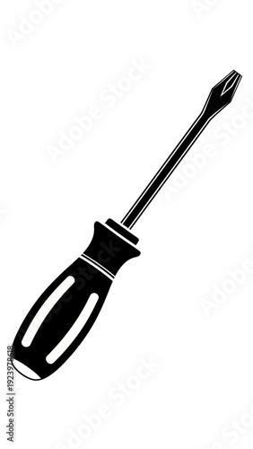 Screwdriver Tool with Handle and Shaft.