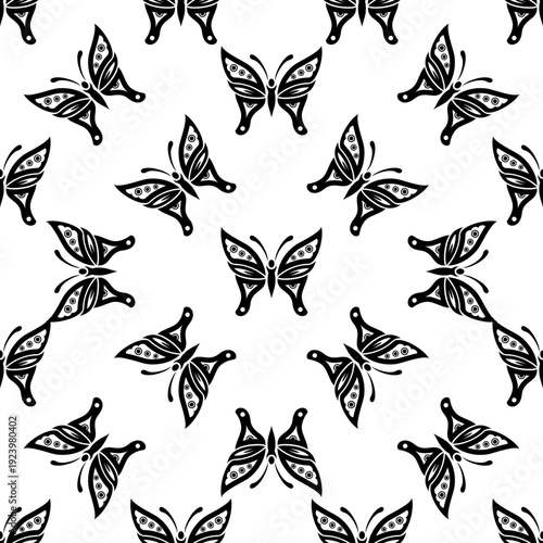 Butterfly Seamless Pattern