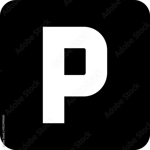 Letter P Icon