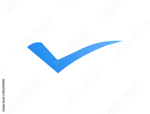blue check mark