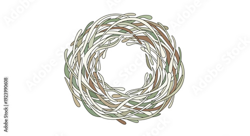 A professional young woman wearing a headset smiles warmly while working on her laptop in a bright modern office setting