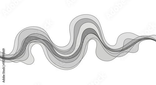 A professional young woman wearing a headset smiles warmly while working on her laptop in a bright modern office setting