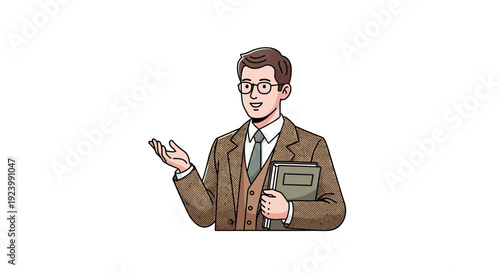 A professional young woman wearing a headset smiles warmly while working on her laptop in a bright modern office setting