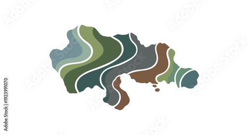 A professional young woman wearing a headset smiles warmly while working on her laptop in a bright modern office setting