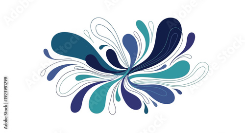 A professional young woman wearing a headset smiles warmly while working on her laptop in a bright modern office setting