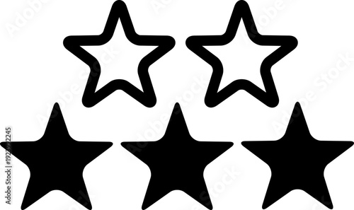 Stars Rating Icon