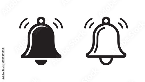 illustration of a pair of bell
