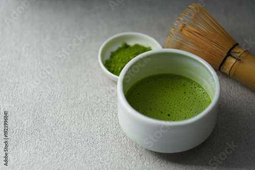 日本の抹茶　イメージ
