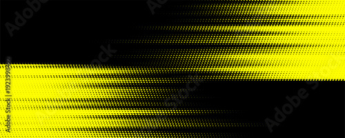 yellow black brush wrap car sticker pattern abstract banner sporty lines black yellow color combination grunge brush modern pattern racing motorsport vector design.