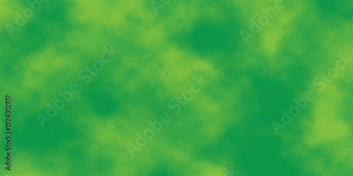 Abstract Dots halftone yellow green color pattern gradient texture background. Green dots background vector Illustration. vector design