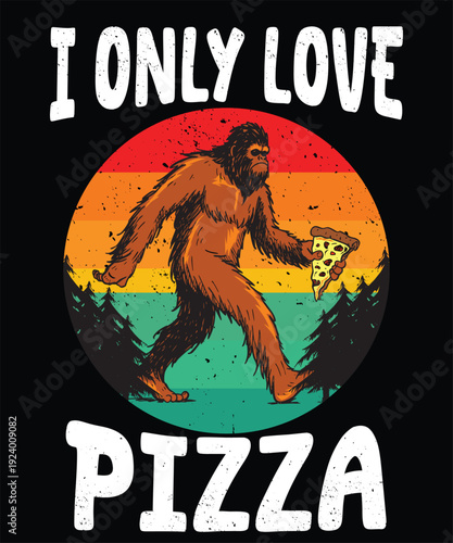 bigfoot-nature-pizza-tshirt-design-vector3