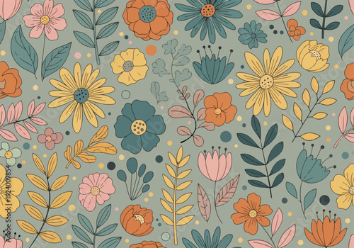 seamless floral pattern