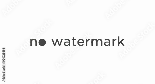 Text states "no watermark" with a dark circular dot
