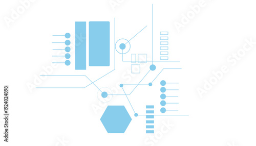 Vectors Abstract connecting lines and dots. Social networking, network connection and global communication technology background