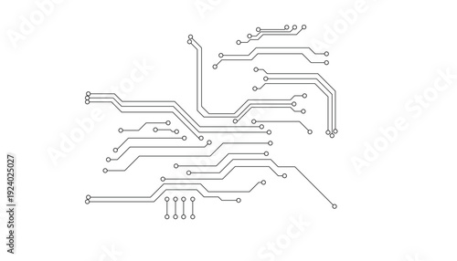 Abstract digital background with technology circuit board texture. Electronic motherboard illustration. Communication and engineering concept.