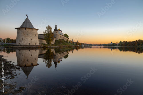 Photos Sunset on the Velikaya River