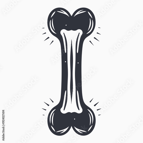 Detailed foot anatomy displays a human skeletal structure in black and white outline