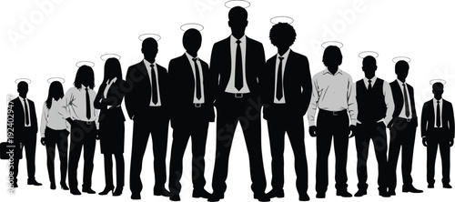 Business Team Group Silhouette