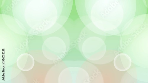 Soft Focus Green Backgrounds Blurred Lights.