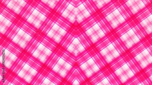 Pink Plaid Pattern Background Texture.