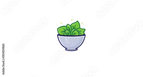 salad, bowl, food, cartoon, illustration, healthy, fresh, veggie, greens, lettuce, tomato, cucumber, spinach, meal, diet, nutrition, vegan, vegetarian, organic, natural, lunch, cuisine, cooking, kitch