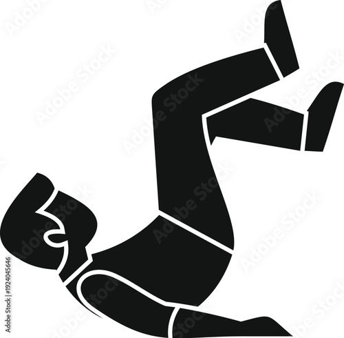 Man performing crunches for an abdominal workout, representing fitness and training