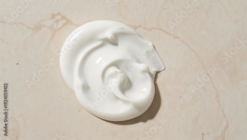 Macro Shot of Organic Skincare Cream Texture