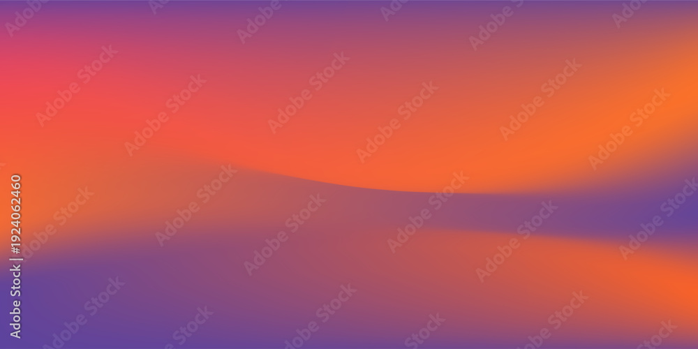 Obraz premium Swirling abstract waves of purple pink and orange create a dynamic and textured gradient background. This artwork is perfect modern abstract