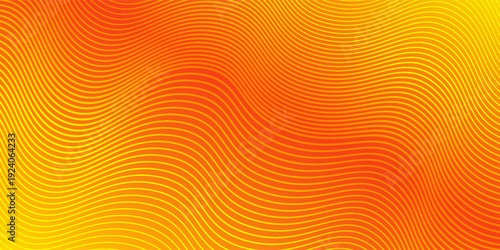 Modern rectangle vibrant gradient background features a combination of orange and yellow hues with soft abstract simple modern
