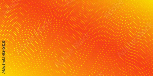 Art rectangle vibrant gradient background features a combination of orange and yellow hues with soft simple