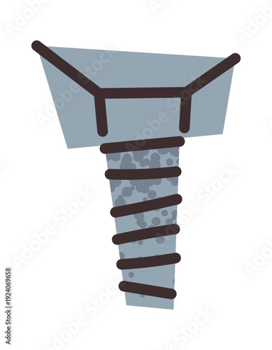 Screw bolt racing car repair