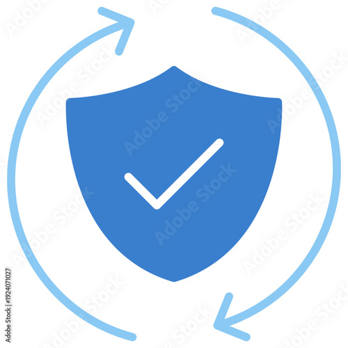 Prevention Dual Tone Glyph Icon