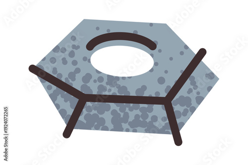 Nut racing car repair element