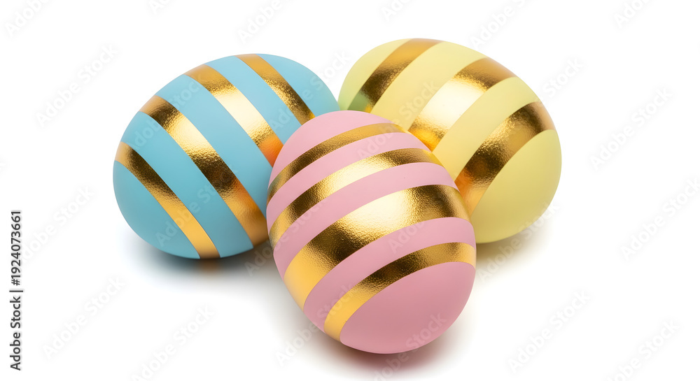 Obraz premium colorful easter eggs