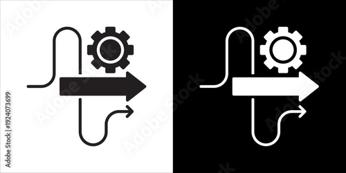 Streamline Icon Sheet Black And White