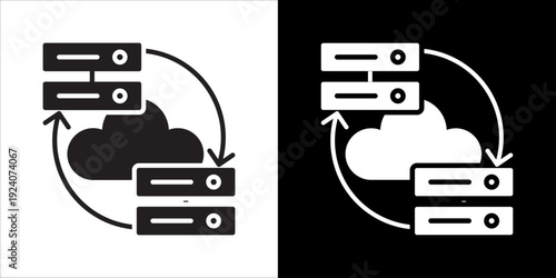 Migration Icon Sheet Black And White