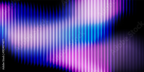 Modern soft abstract background with vertical wave lines in gentle bl art simple abstract