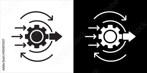 Refine Icon Sheet Black And White