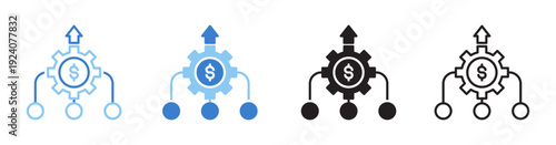 Consolidate Vector Illustration In Multistyle