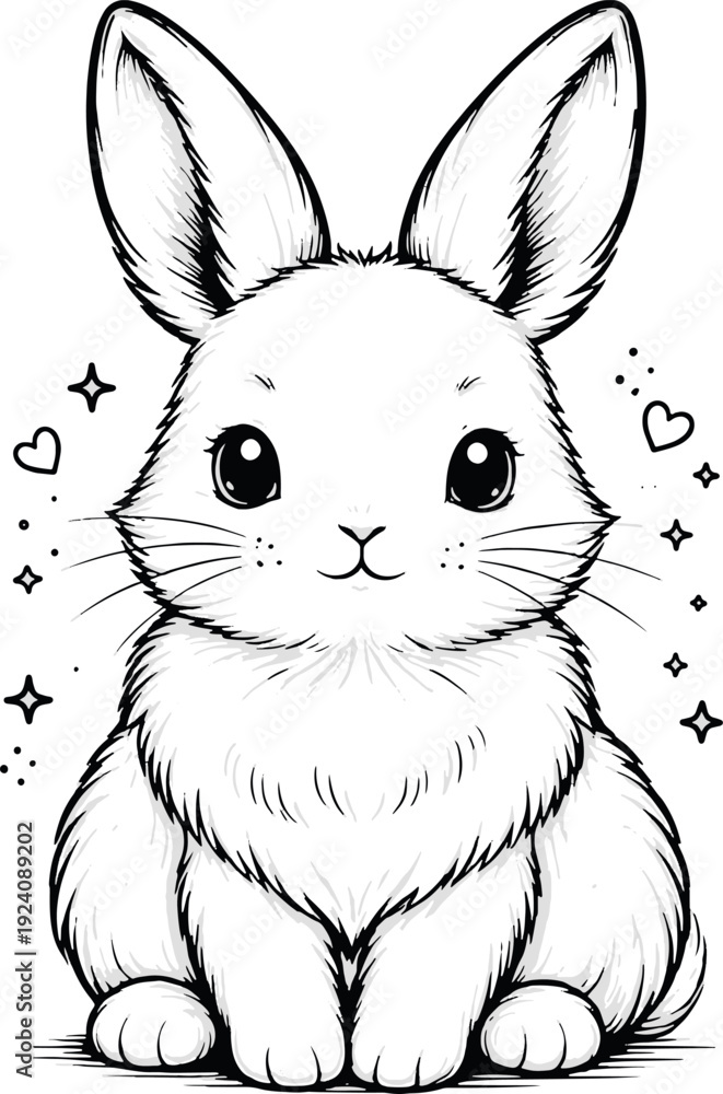 Obraz premium Adobe Illustrator Artwork Rabbit clip art
