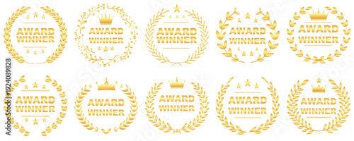 Branch emblem vintage decorative, for sale and special offer promotion. Vector set.